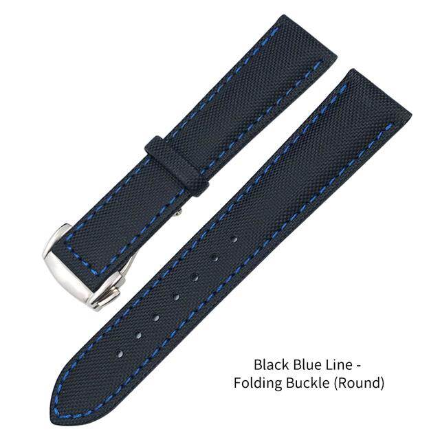 ✖✚ 19mm 20mm 21mm 22mm Nylon Watchband For Omega Planet Ocean Seamaster 300 Speedmaster Fabric Leather SEIKO Canvas Watch Strap