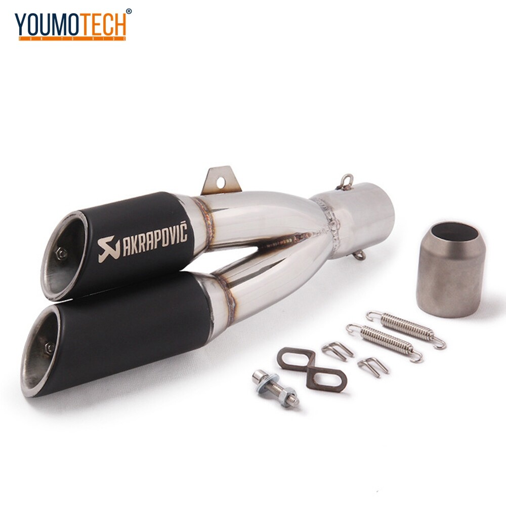 51mm/2 Inches Motorcycle Exhaust Muffler Pipe Escape Moto Exhaust
