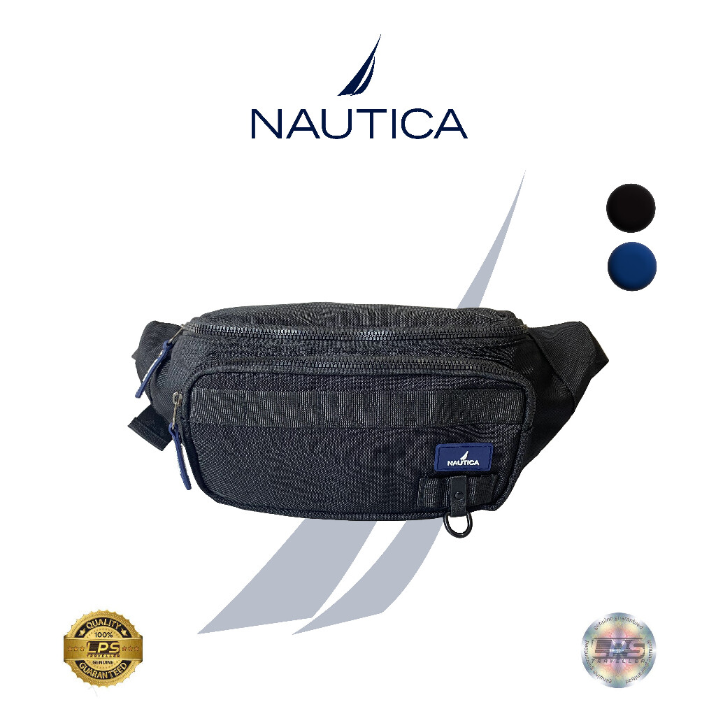 NAUTICA Canvas Waist Bag for Men Casual Lifestyle Essential Beg