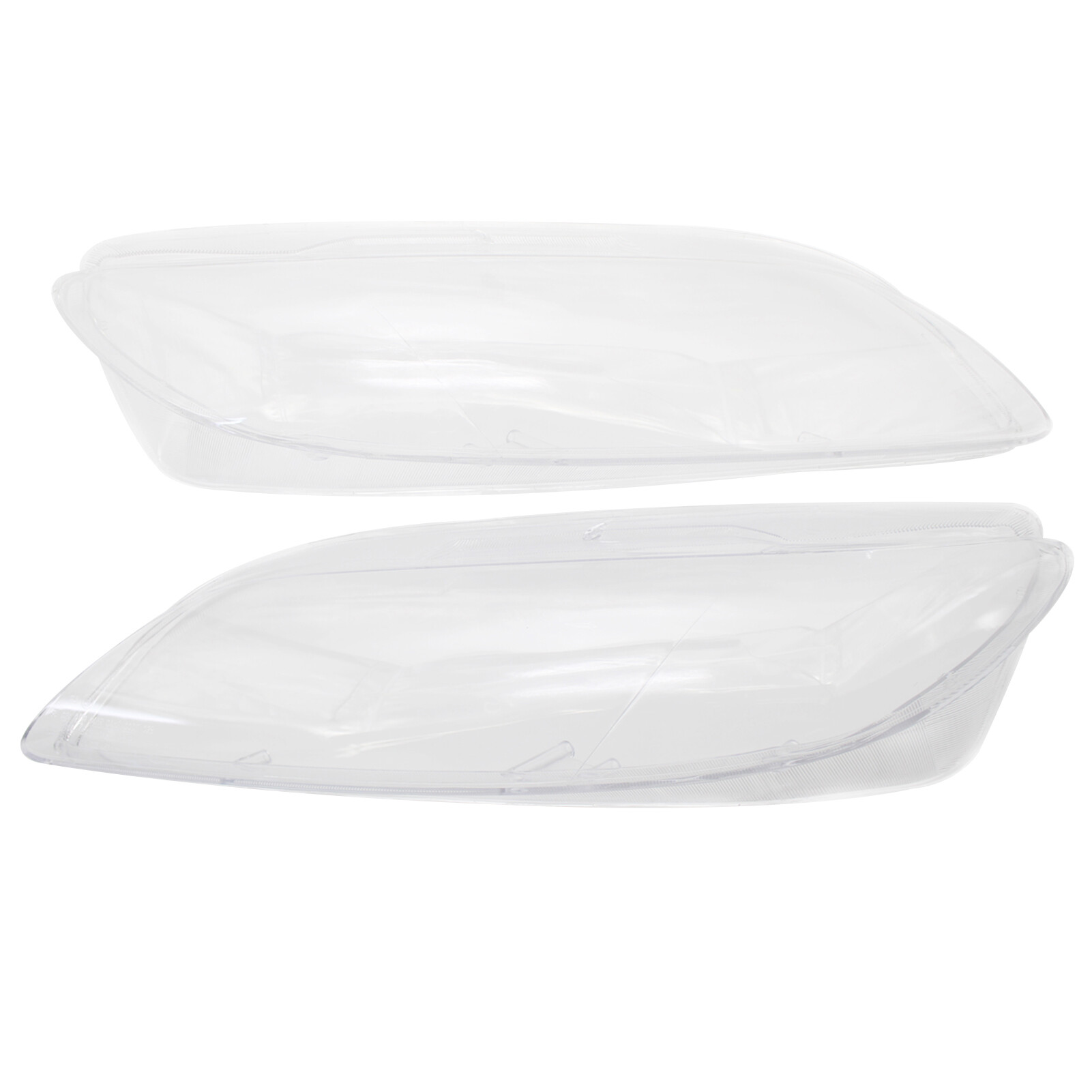 1 Pair Headlight Cover Clear Lens Left & Right Replacement for Mazda 6 2003-2007