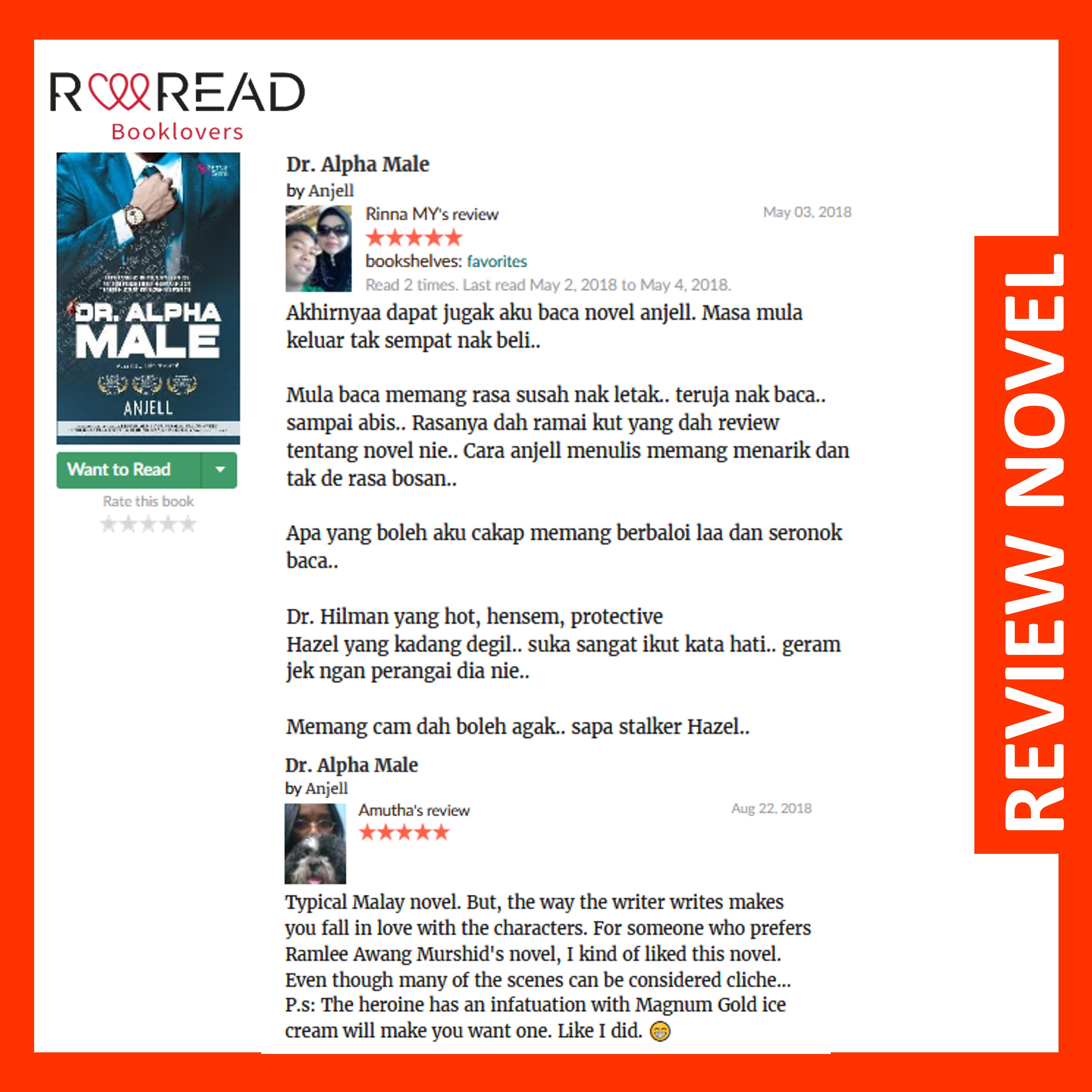 Novel Karyaseni Bestseller Dr Alpha Male Anjell Novel Karya Seni Novel Anjell Lazada