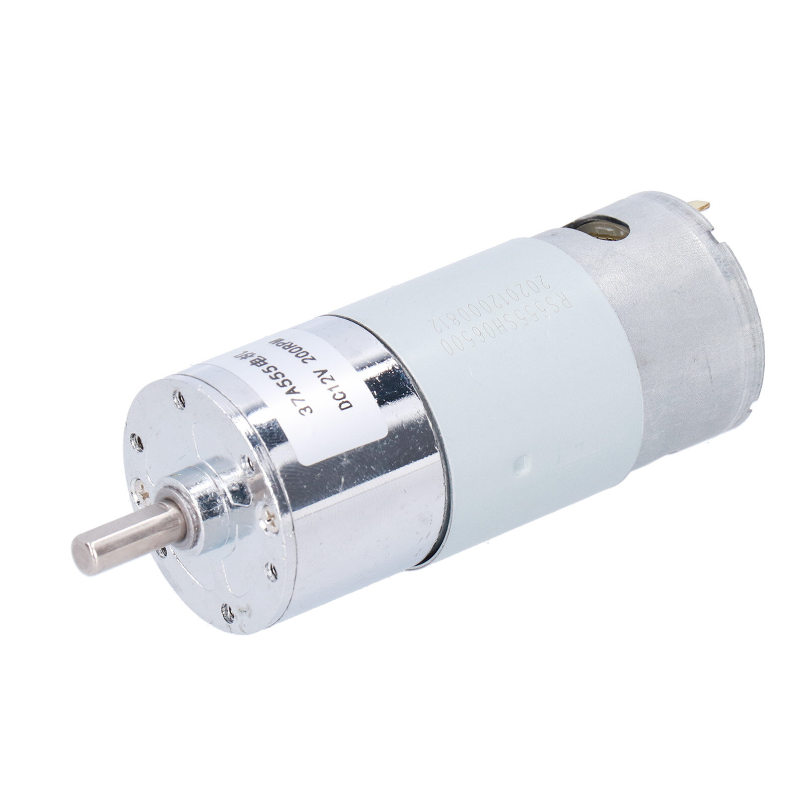 DC 12V Geared Motor 200RPM High Electric Micro Speed Reduction Geared