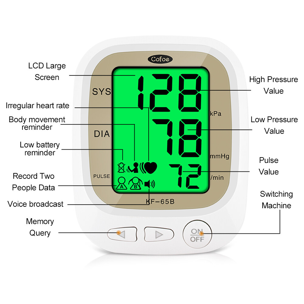 cofoe blood pressure monitor