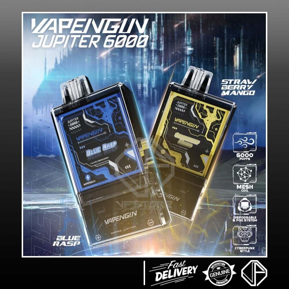 Ready Stock!!! VAPENGIN JUPITER 6000 PUFFS DISP0SABLE P0D KIT | Lazada