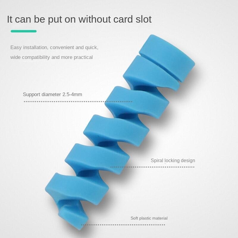 Spiral Data Cable Protective Sleeve Charging Cable Charging Cable Anti-breakage Damage