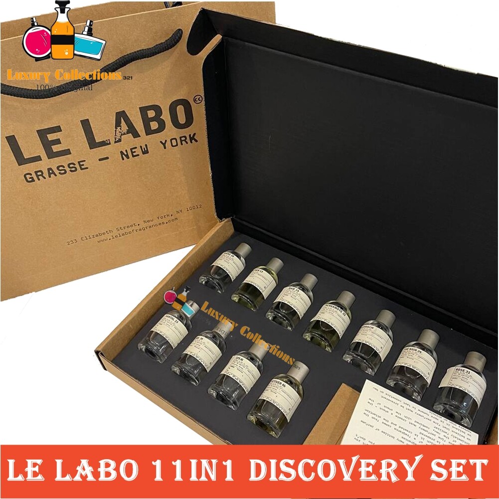 LE_LAB0_ NEW DISCOVERY SET 11IN1 (11X10ML WPB) PERFUME | Lazada