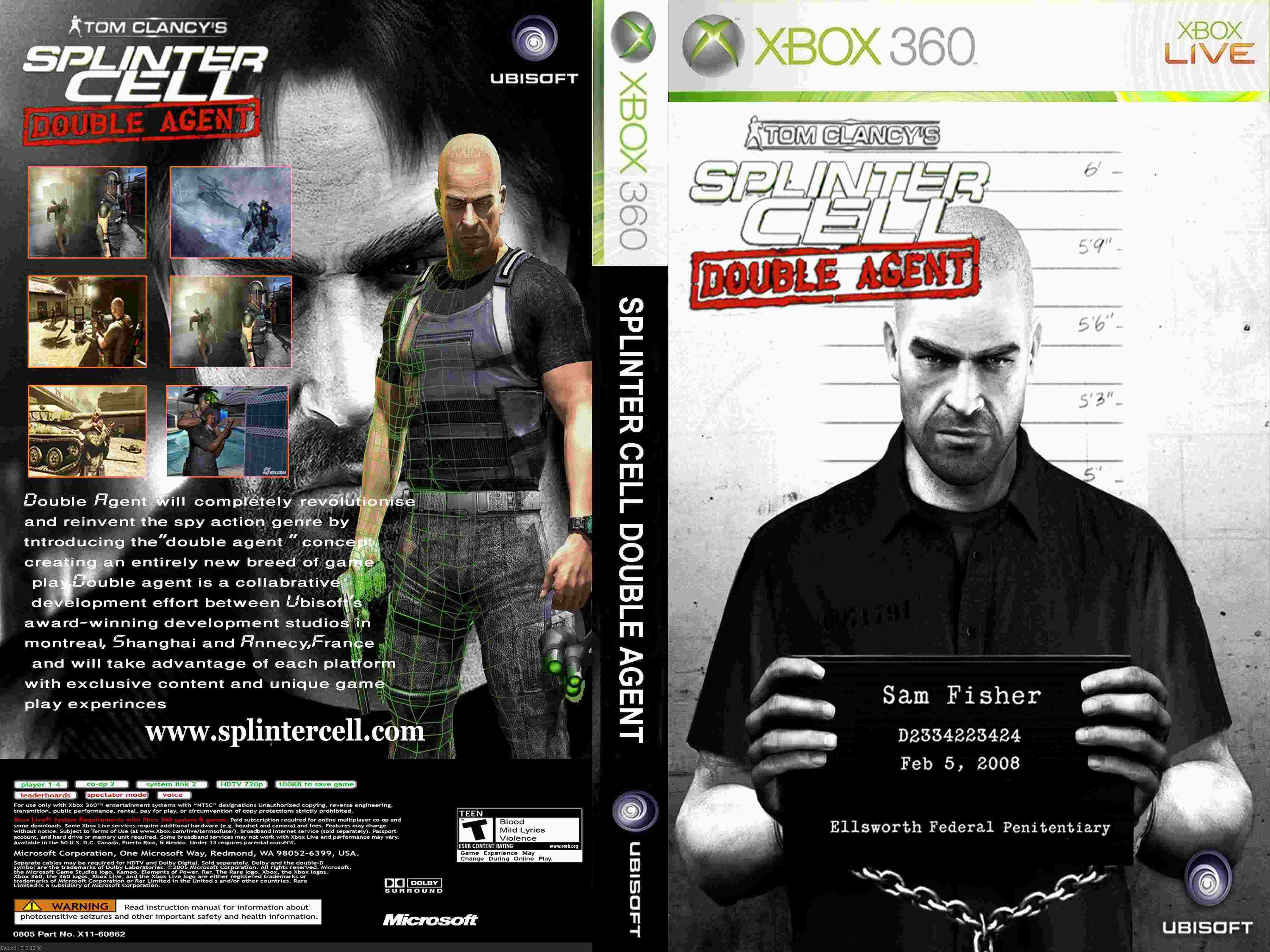 Splinter Cell: Double Agent Xbox 360