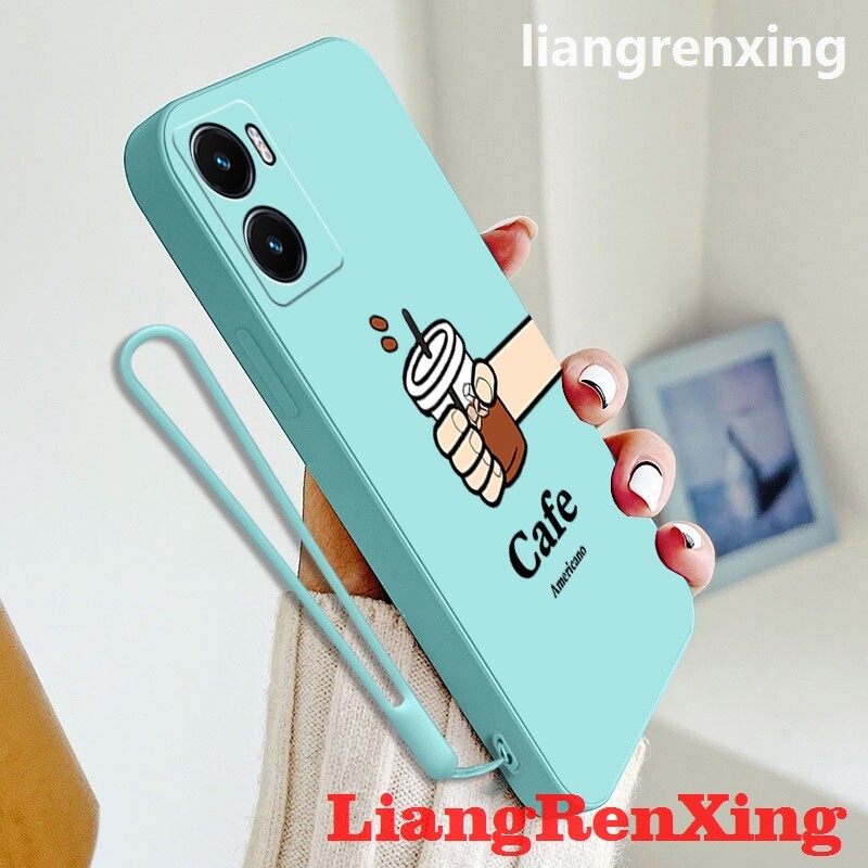 Casing OPPO A57 2022 4g oppo a77s 5g phone case Softcase Liquid Silicone Protector Smooth shockproof Bumper Cover new design YTSNKF02