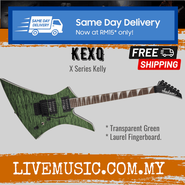 Jackson x Series Kelly KEXQ - Transparent Green