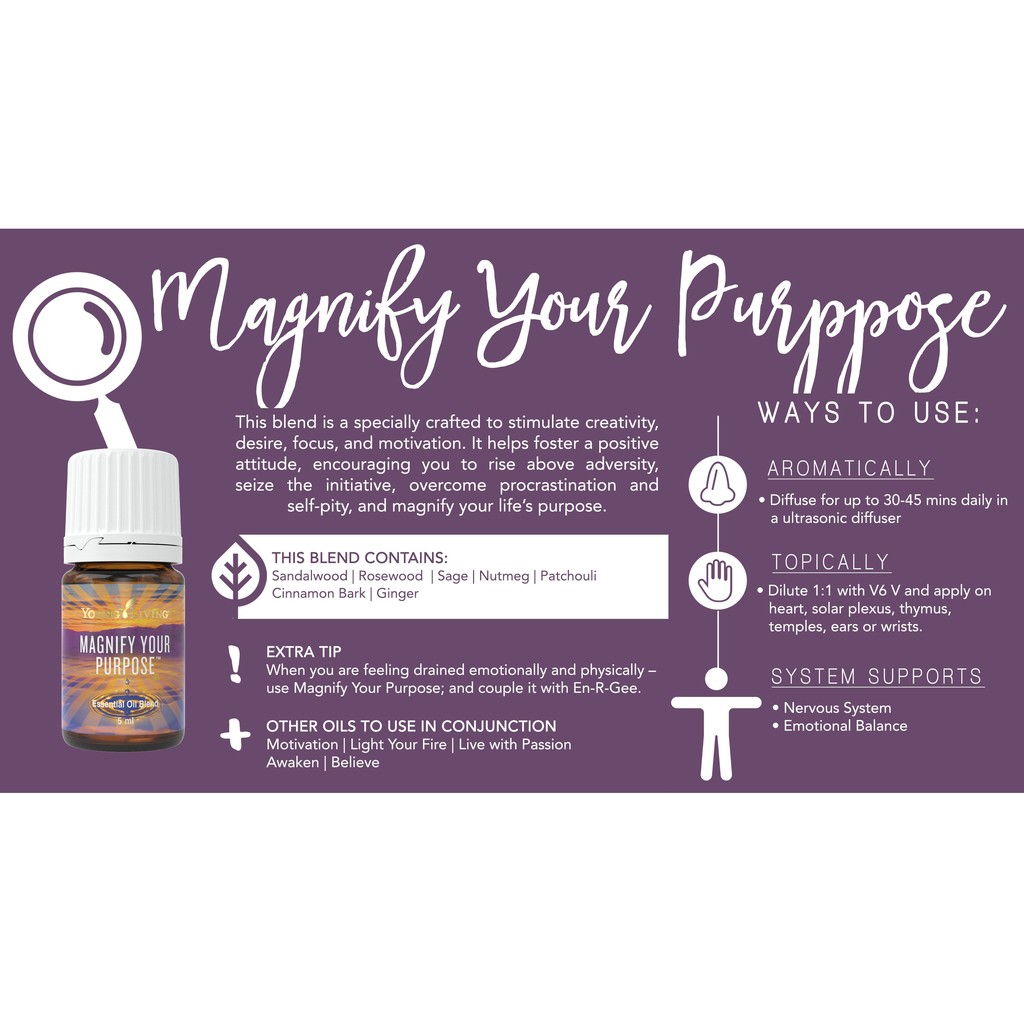 Young Living Magnify Your Purpose Essential Oil 5ml | Lazada Malaysia