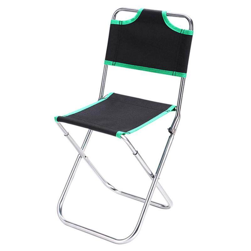 folding stool with back