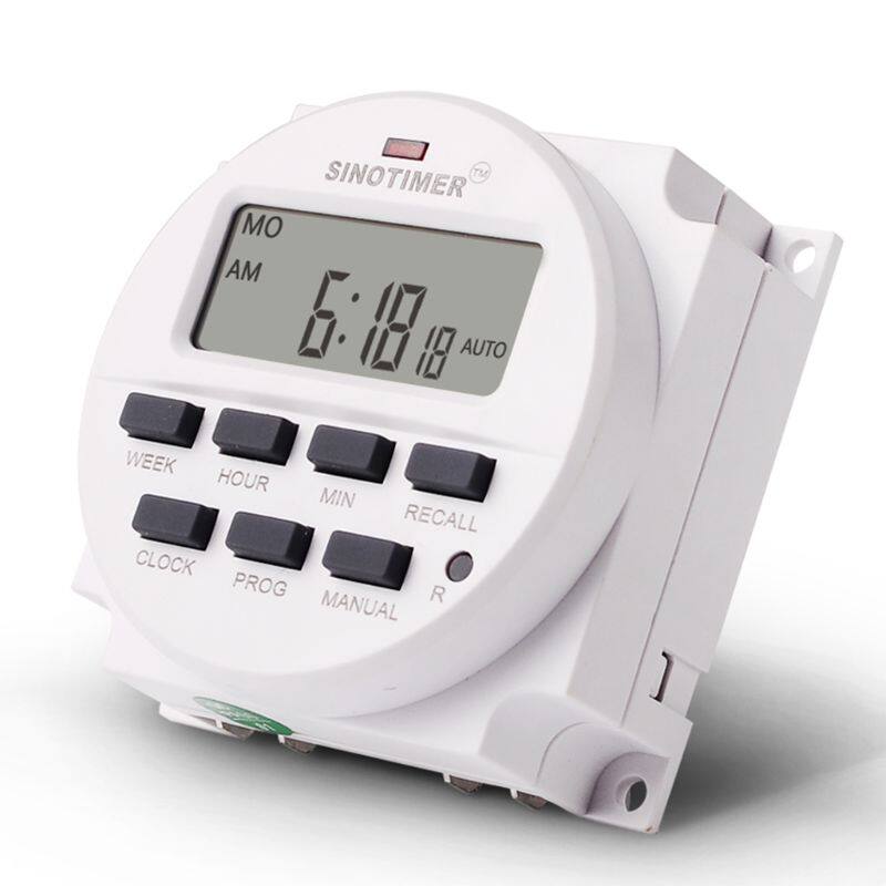 DC 12V AC  Digital LCD 7 Days Programmable Timer Switch Time Relay Control Countdown Time Function