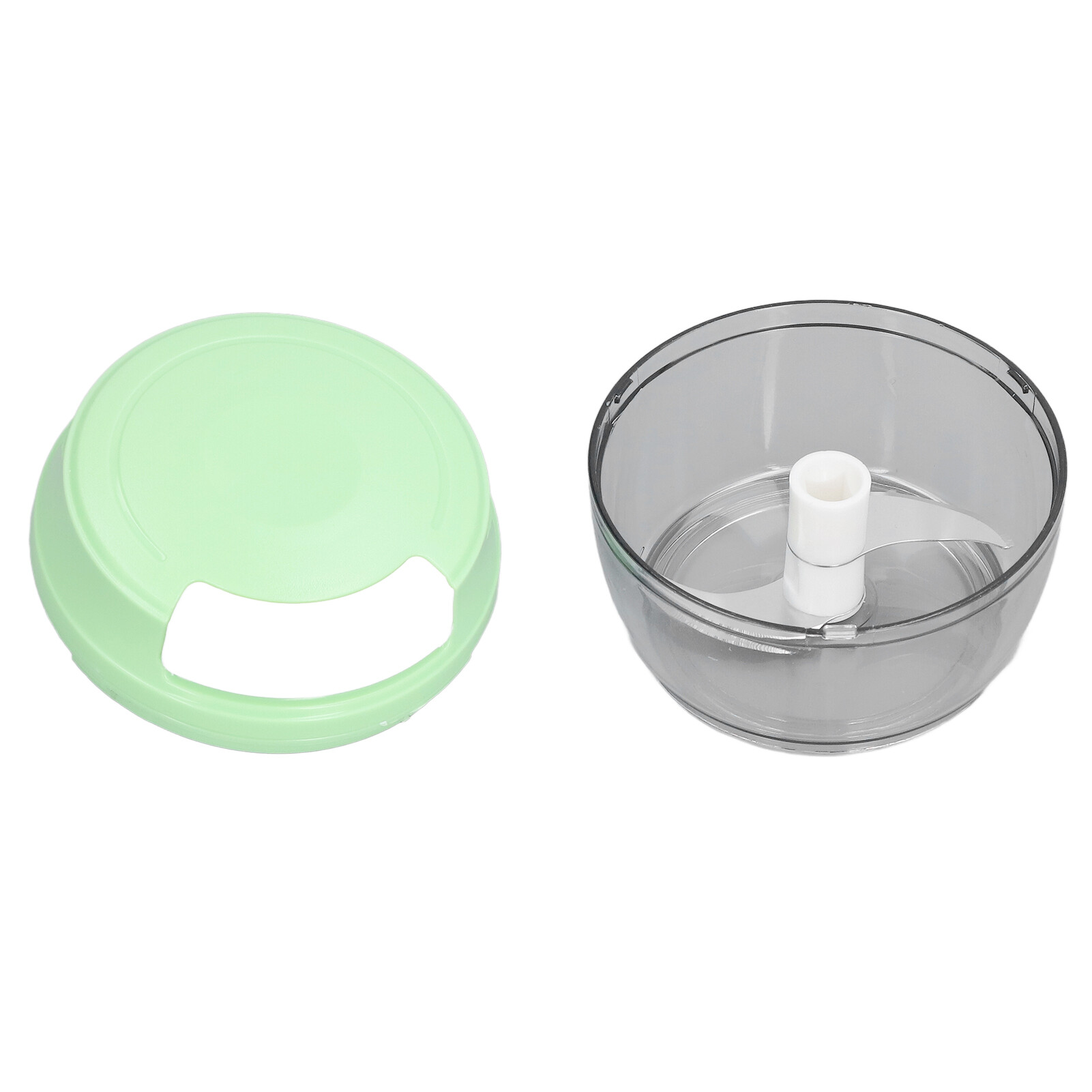 Mini Manual Food Chopper Multifunction Hand Held Food Processor for Vegetables Garlic 150ML