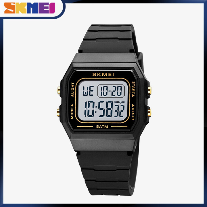 SKMEI Men Sports Watch Waterproof Digital Watches Countdown Alarm Fashion Wristwatch Male Clock 83