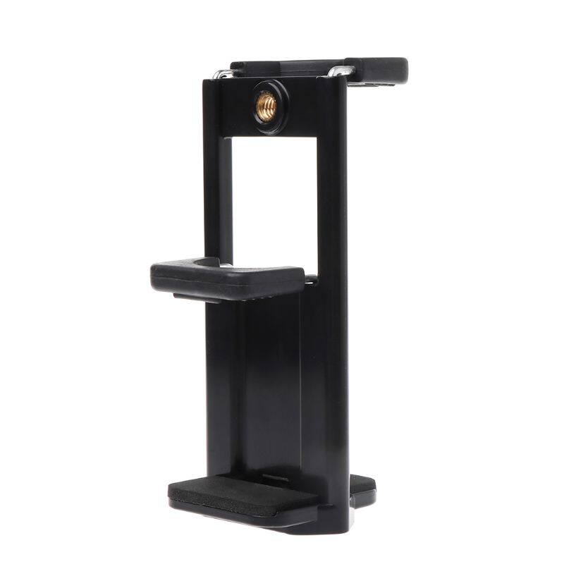 Tripod Mount Clamp 1/4'' Thread Stand Tablet Phone Holder Bracket Adjustable Extendable Adapter for Apple iPhone iPad Samsung Huawei Xiaomi