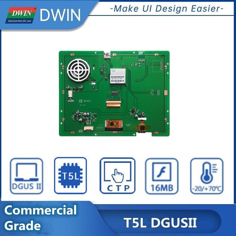 Dwin 10.4 Inch 1024*768 Resolution Tft Lcd Smart Touch Screen Wide Viewing Angle With Speaker Commercial Grade Dmg10768c104_03w