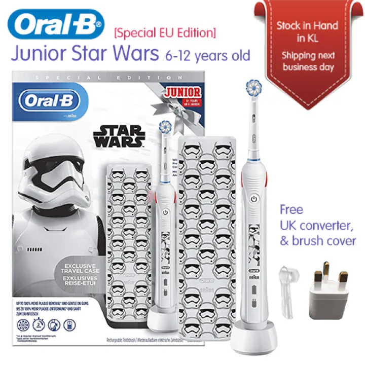 oral b junior star wars toothbrush