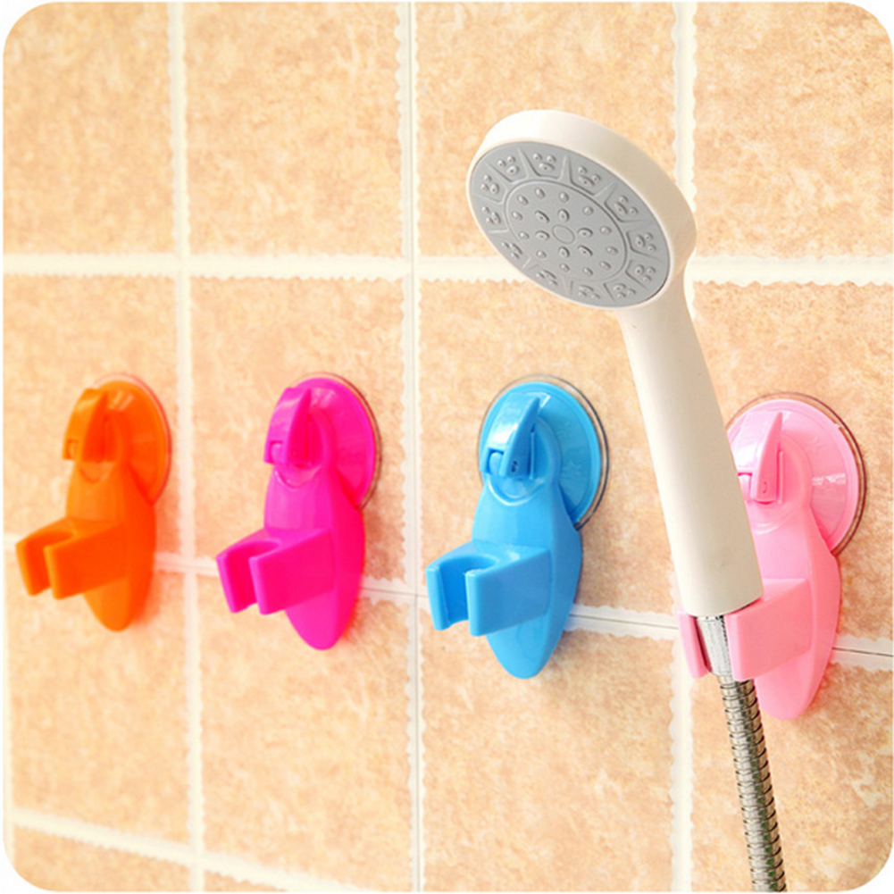 1PC Adjustable Bathroom Shower Head Holder Rack Bracket Suction Cup Shower Holder Wall Mounted Shower Holder Bathroom Accessory