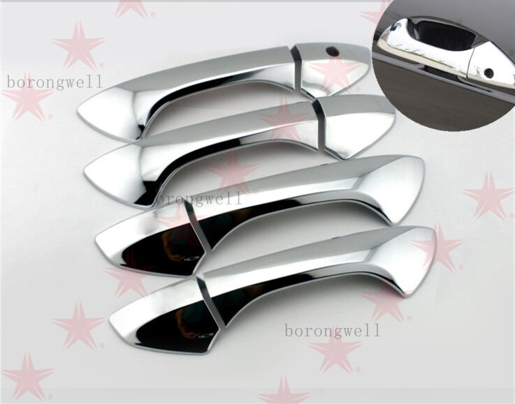 Car door handle covers for honda accord 2008 2009 2010 2011 2012 2013 abs chrome 8pcs accessories