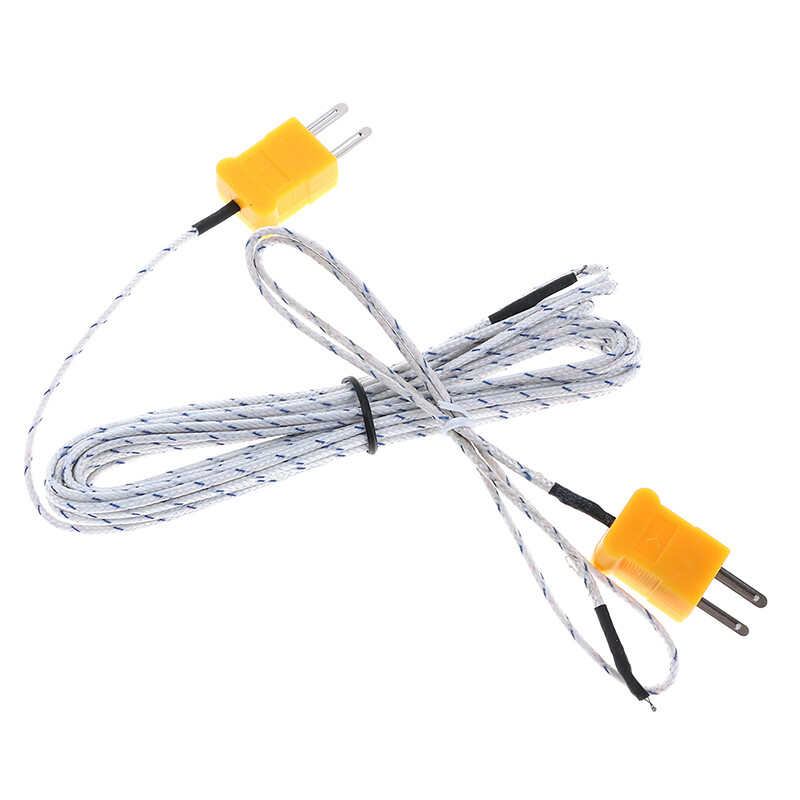 Ministar 1PC K type temperature sensor thermocouple probe cable wire 0.5/4m