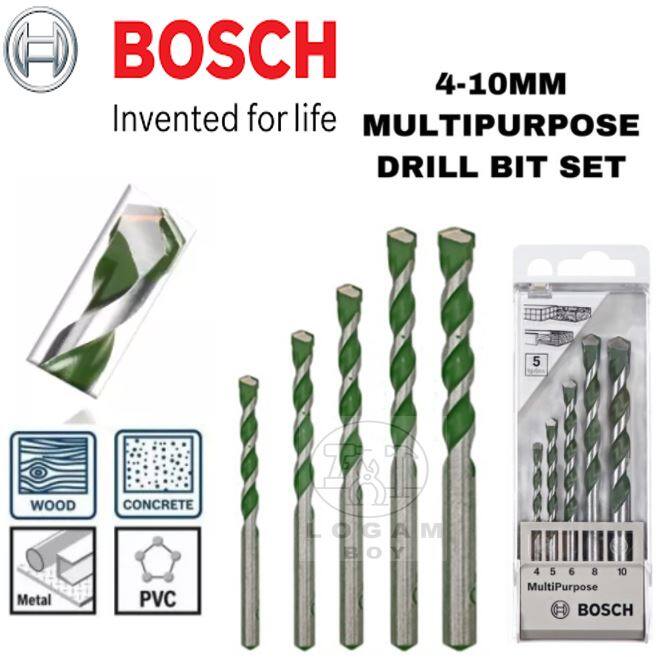 Bosch Drill Bits 5pc CYL- 4 