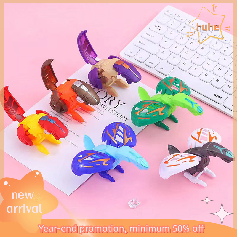 huhe 1Pc Dinosaur Eggs Transforming Toy Simulation Deformation Dinosaur Transform Twisting Children Educational Toys Kids Gift