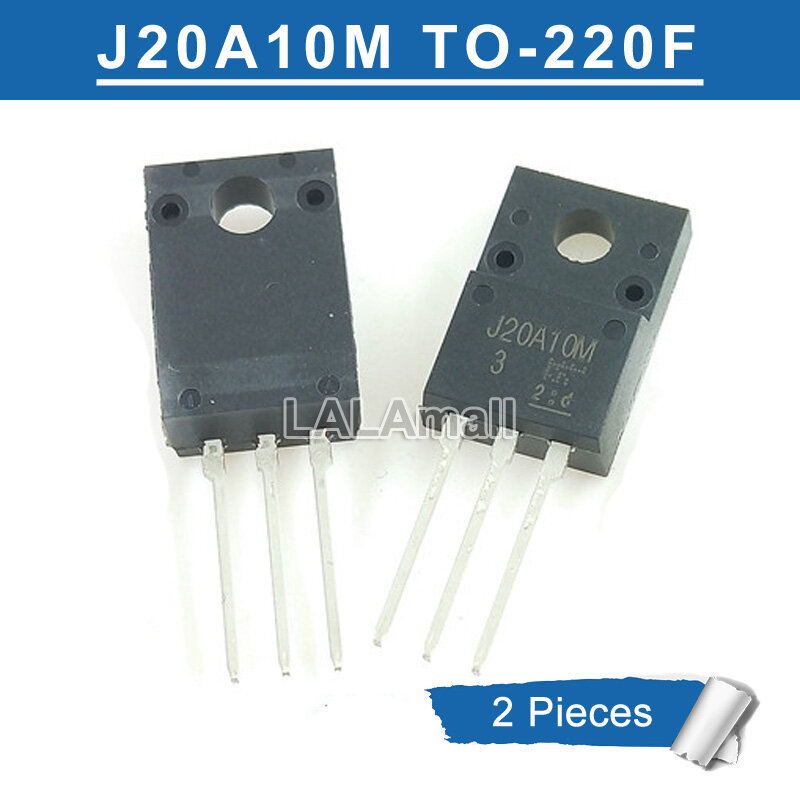 2pcs j20a10m to-220f tj20a10m3 j20a10m3 to-220 20a/100v mosfet transistor new original ic