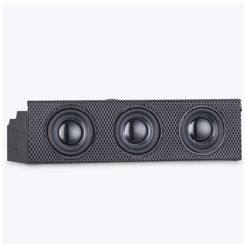 Stereo Surround Speaker PC Front Panel Computer Case Connection Built In Mini Mic Music Loudspeakers Channel Accessories