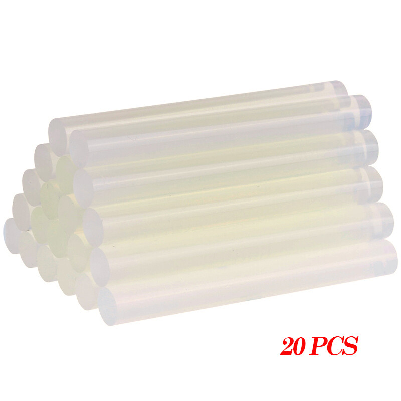 [Ready stock] SAVIO 20Pcs  Hot Melt Glue Stick 7mm x 100mm Strip DIY Art Craft Hand Repair Tool