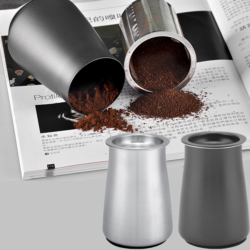 3 in 1 Powder Sieve Stainless Steel Coffee Flour Dustproof Flour Filter Cup Coffee Grinder Accessory necessity DIY Tool