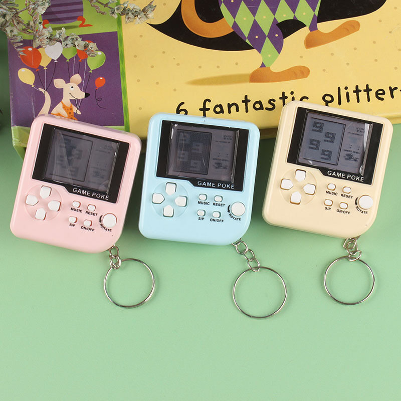 Máy Chơi Game Mini Cổ Điển Móc Khóa Bỏ Túi Máy Chơi Game Hoài Cổ Cổ Điển Cầm Tay Có Móc Khóa