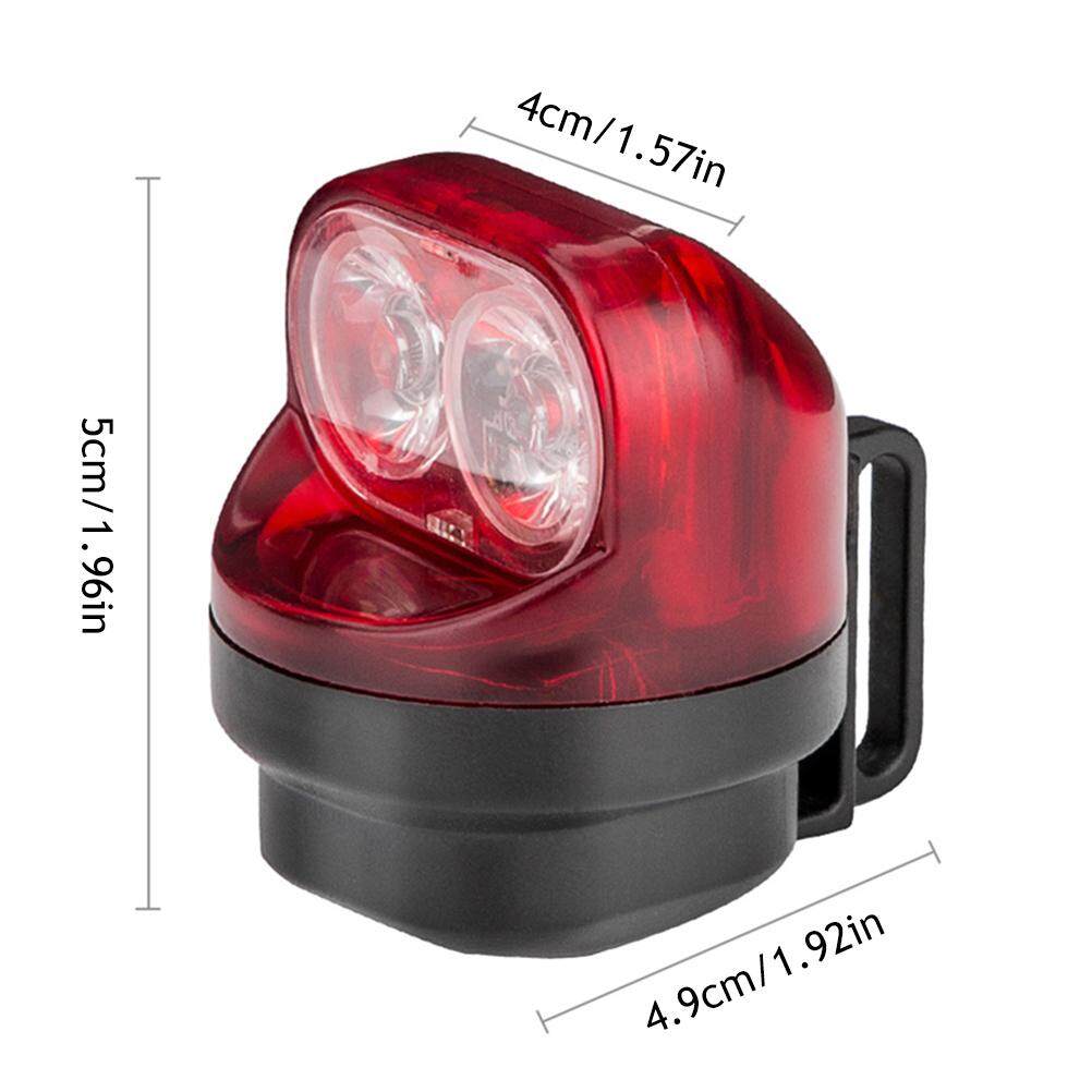Bicycle LED Tail Light Selfpowered Induction Bike Light Cycling Night Warning Rear