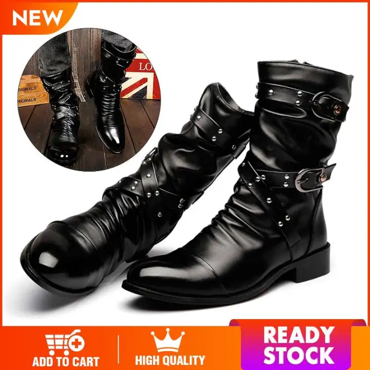 rivet boots