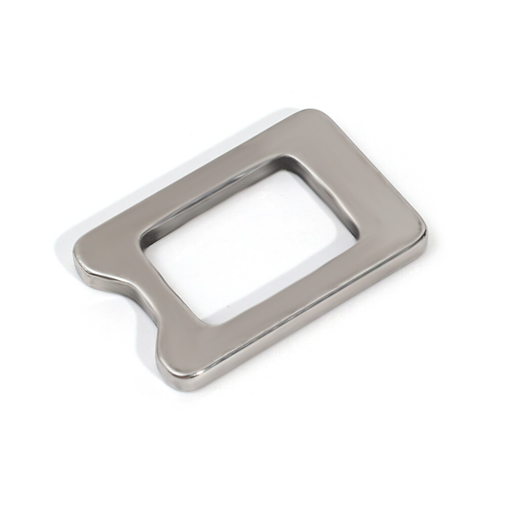 Stainless Steel Hidden Car Seat Belt Buckle Clip / Thickened Plug Car Seat Accessories