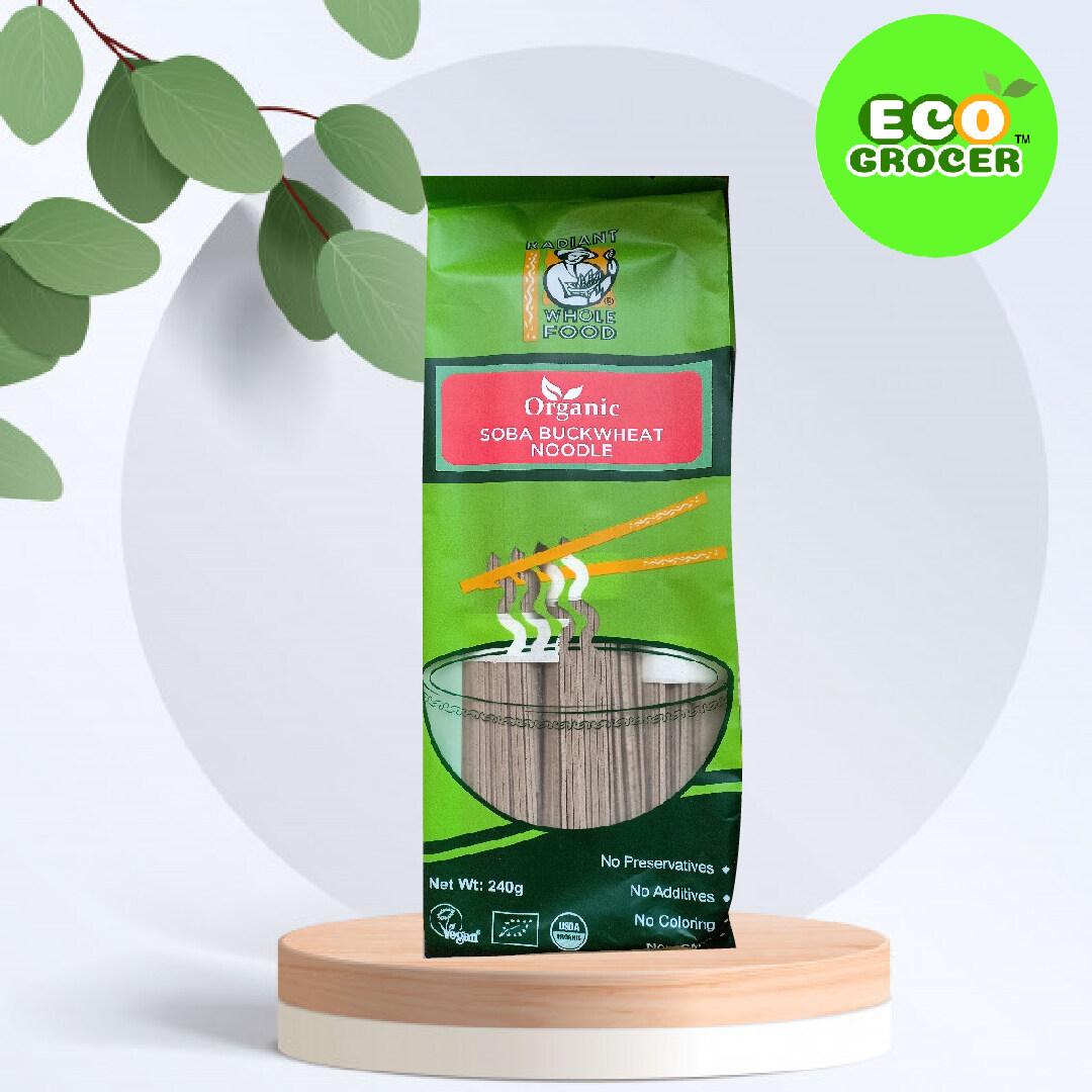 Radiant Organic Soba Buckwheat Noodle 有机荞麦面 240g Lazada
