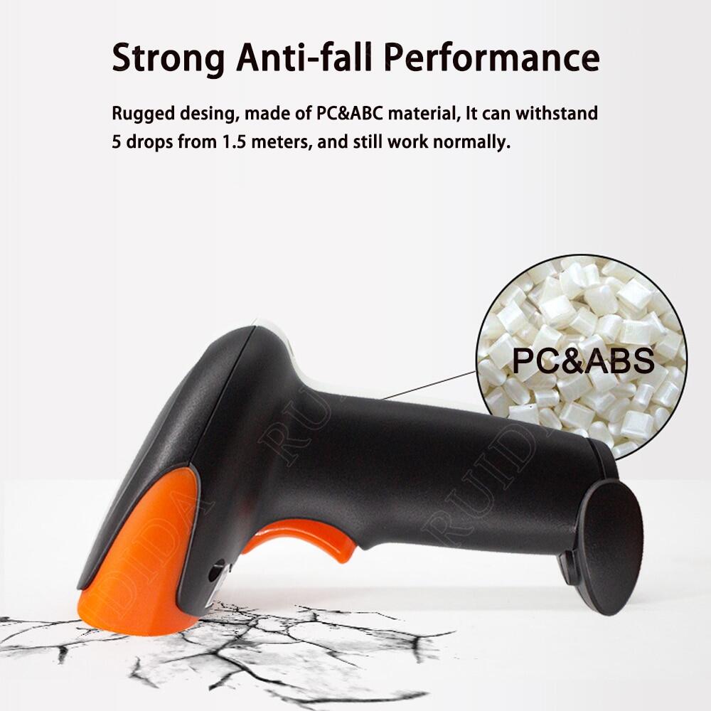 1D/2D Handheld Wired Scanner 2D QR Barcode Scanner Or Wireless QR Code Reader Or Bluetooth Bar Code Scanner USB PDF417 Barras