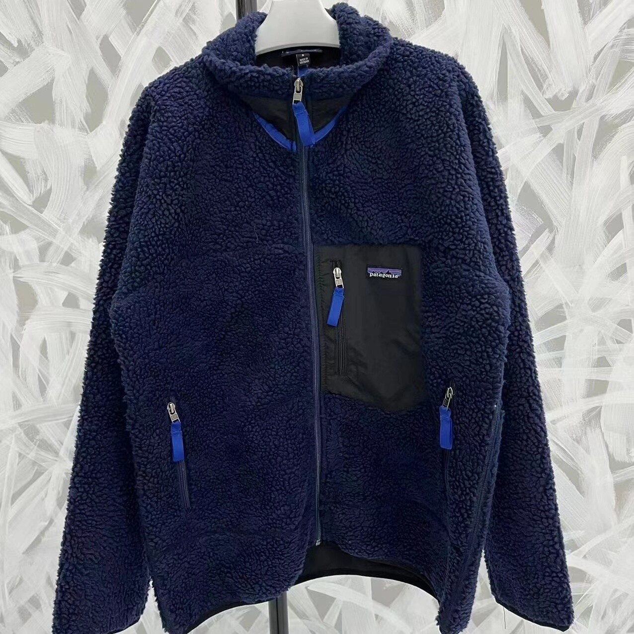 New Outdoor Bata Polar Fleece Jacket Stand Collar Lamb Wool Autumn And Winter Warm Jacket MORIYING
