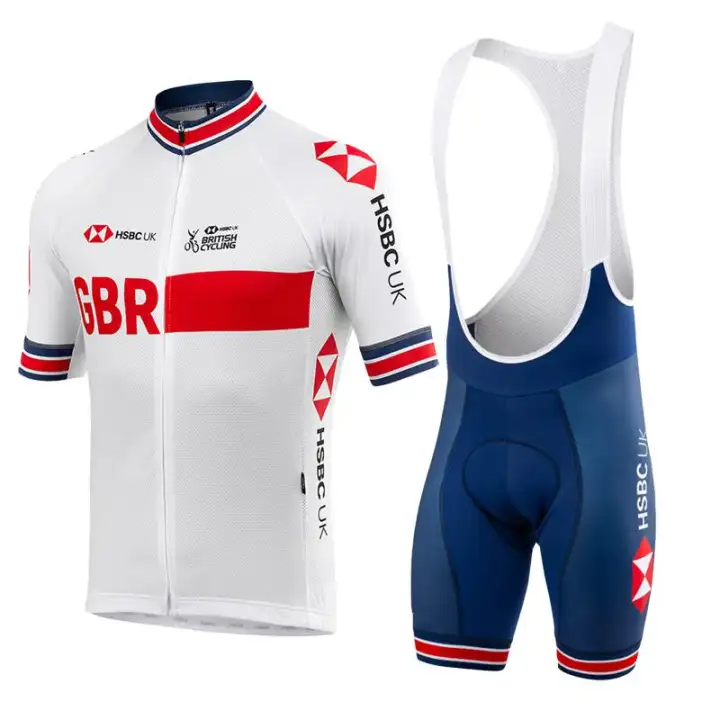 2021 Summer Womens Cycling Clothing Short Sleeve Team Bike Jersey Bib Shorts Set