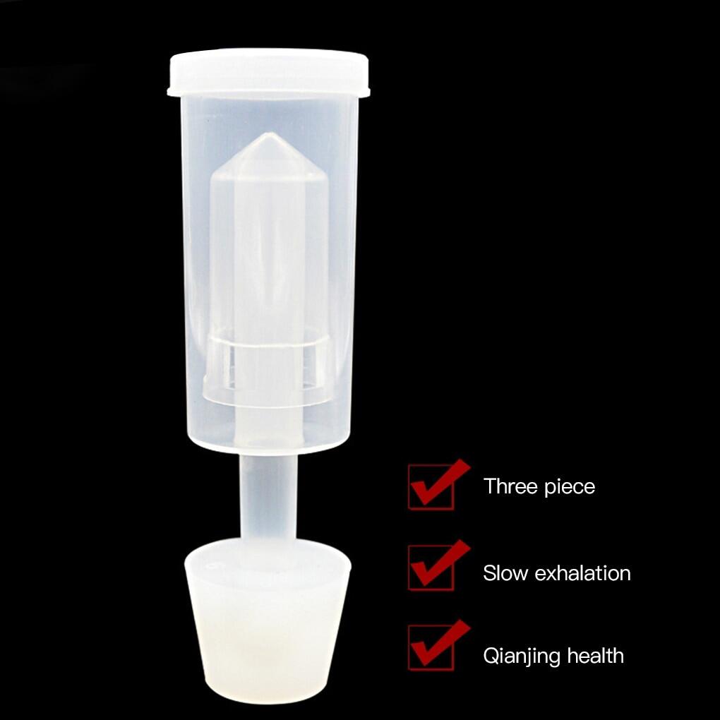 One-Way Air Lock Brewing Barrel Exhaust Valve Fermentation Beer Making Water Sealed Check Valve Three-Piece Airlock