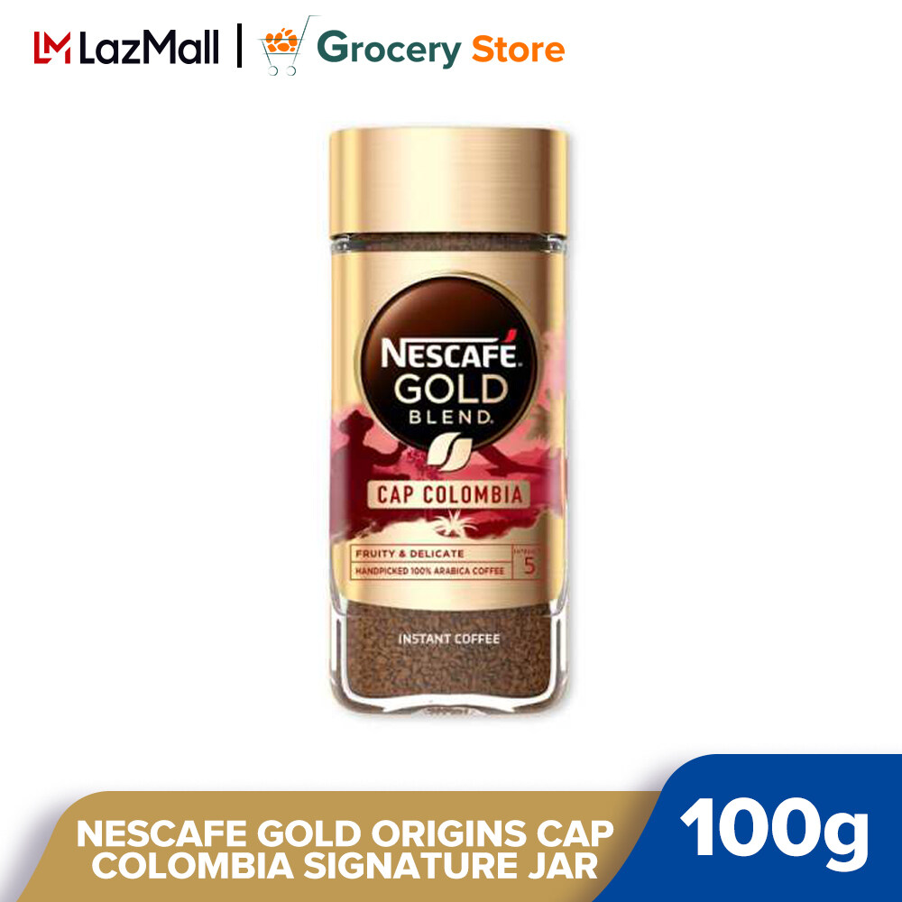 NESCAFÉ Gold Origins Cap Colombia Coffee Jar (100g) Smooth and Fruity ...