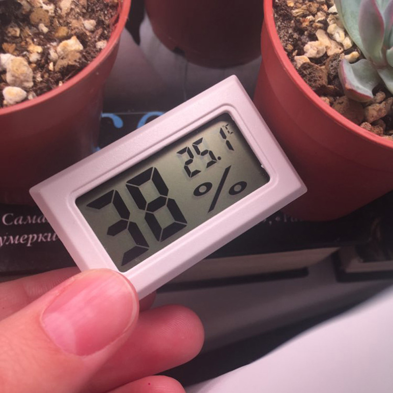 [Hàng Có Sẵn] KIPRUN Máy Đo Độ Ẩm Cảm Biến Nhiệt Kế LCD Kỹ Thuật Số Tiện Lợi Mini Máy Phát Hiện Độ Ẩm Màn Hình Theo Dõi Bể Cá Tủ Lạnh