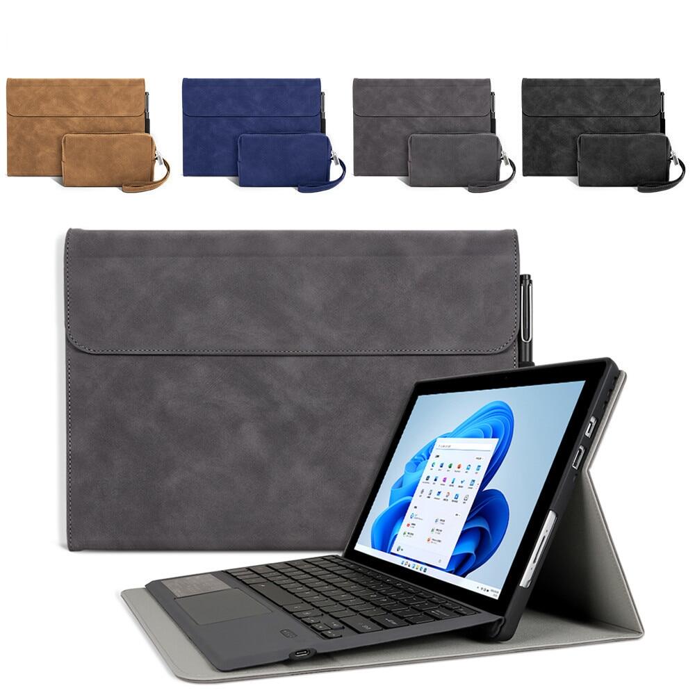 Soft TPU Case for Microsoft Surface Pro 9 8 7 6 5 X Funda Case PU Leather for Surface Pro X Go 2 3 Sleeve Bag Protective Shell