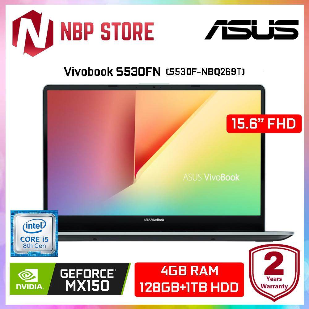 Asus Vivobook S530F-NBQ269T 15.6 FHD Laptop Firmament Green (i5-8265U, 4GB, 1TB+128GB, MX150 2GB, W10) Malaysia
