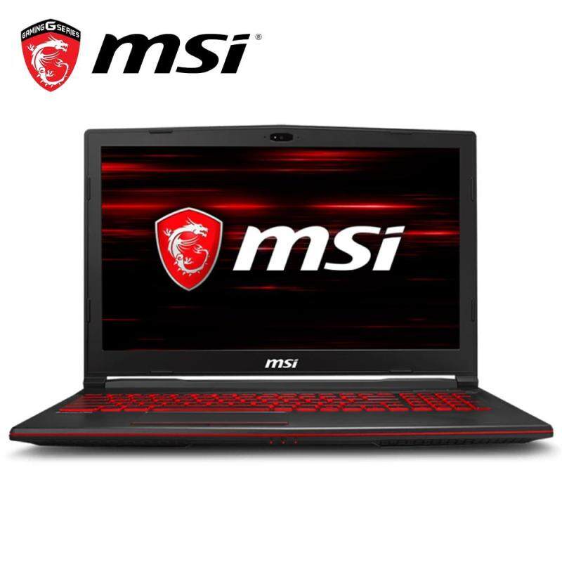 MSI GL63 8RE-839 15.6 FHD Gaming Laptop Black (i7-8750H, 8GB, 1TB+128GB, GTX1060 6GB, W10) Malaysia