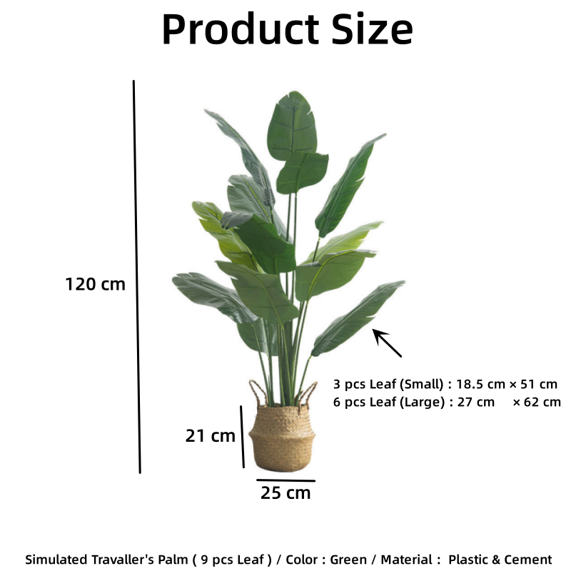 【PLAYFUL】Pokok Hiasan Dalam Rumah Artificial Plant FIDDLE FIG & RUBBER