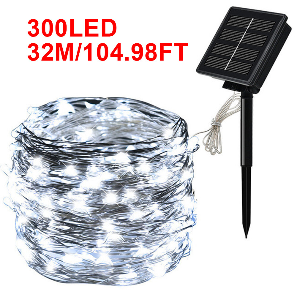 LED Solar Lights Outdoor Waterproof Fairy Light Garland Light String Christmas Party Garden Solar Lights Decoration