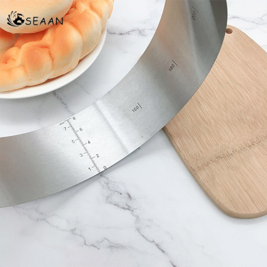Adjustable Round Cake Ring Mold Retractable Mousse Cake Ring Stainless Steel Circle Baking Ring Cake Tools