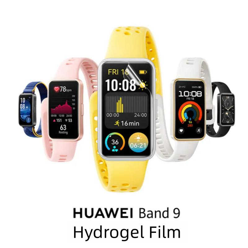 Bao phủ toàn màn hình bảo vệ cho Huawei ban nhạc 9 Hydrogel mềm phim 3D miếng dán tràn viền chống xước phim bảo vệ cho Huawei ban nhạc 9 không phải Kính