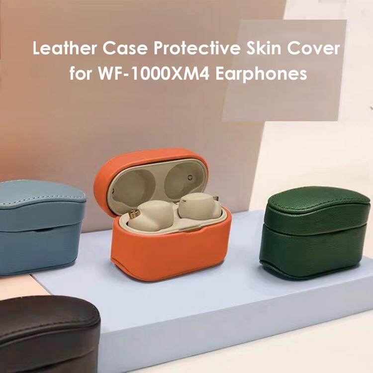 Tai Nghe Bluetooth Không Dây Di Động Thích Hợp Cho Wf-1000xm4 Sony, Bao Da Bảo Vệ