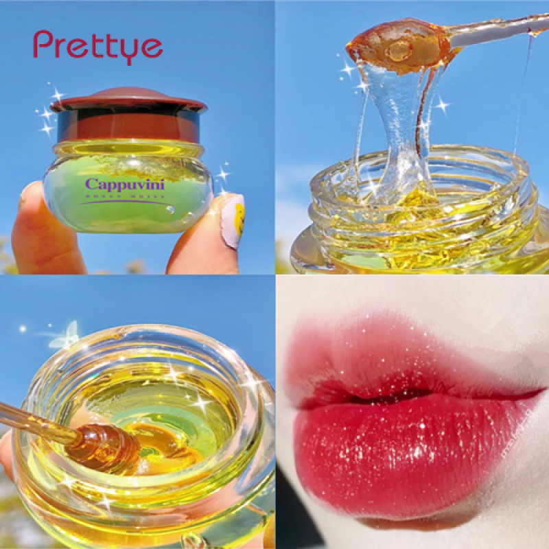 Prettye 【Sẵn Sàng】 Propolis Dưỡng Ẩm Lip Mask Lip Balm Dưỡng Ẩm Nuôi Dưỡng Chăm Sóc Môi Chống Khô Unisex Mật Ong Lip Balm Dễ Thương Mật Ong Jar giá rẻ